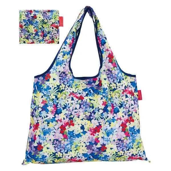 エコバッグ 2way Shopping Bag カラフルフラワー デザイナーズ