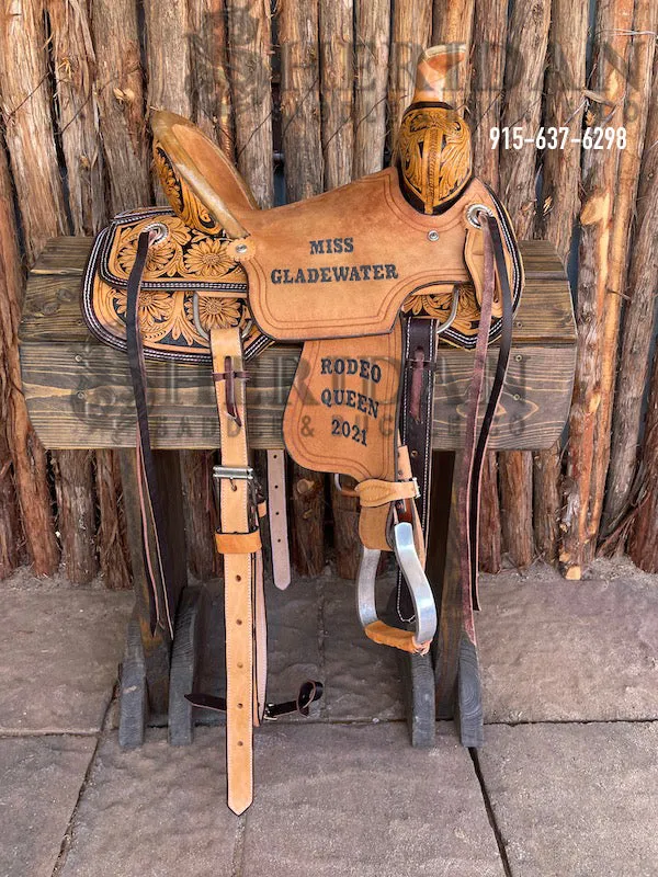 12" Sheridan Youth Ranch Saddle Sunflower/SUC