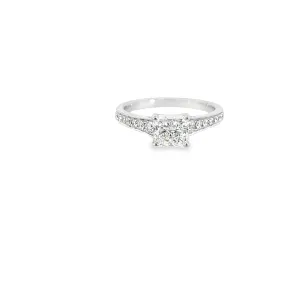 18K White Gold - Diamond Ring - 22767