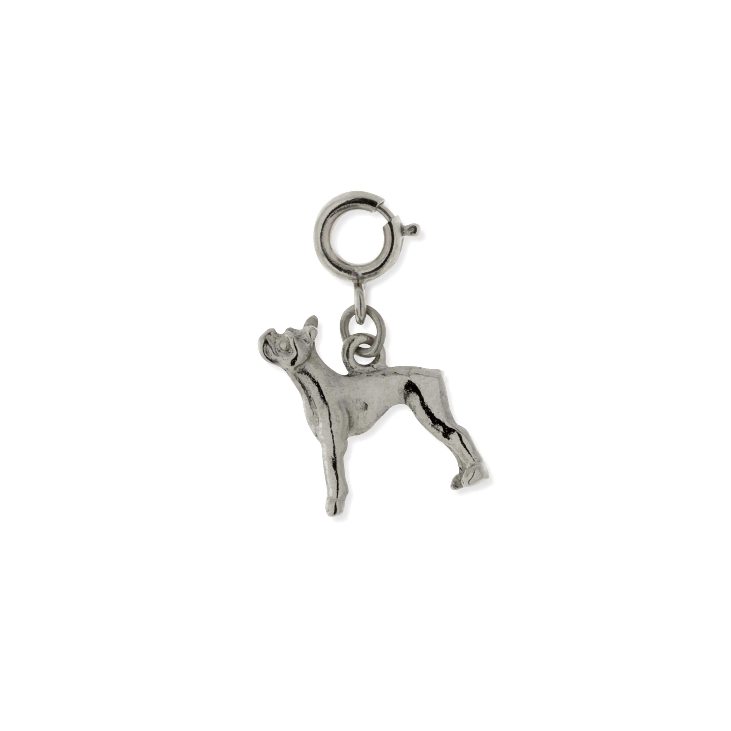 1928 Jewelry&reg; Pewter Boston Terrier Dog Charm