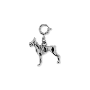 1928 Jewelry&reg; Pewter Boxer Dog Charm