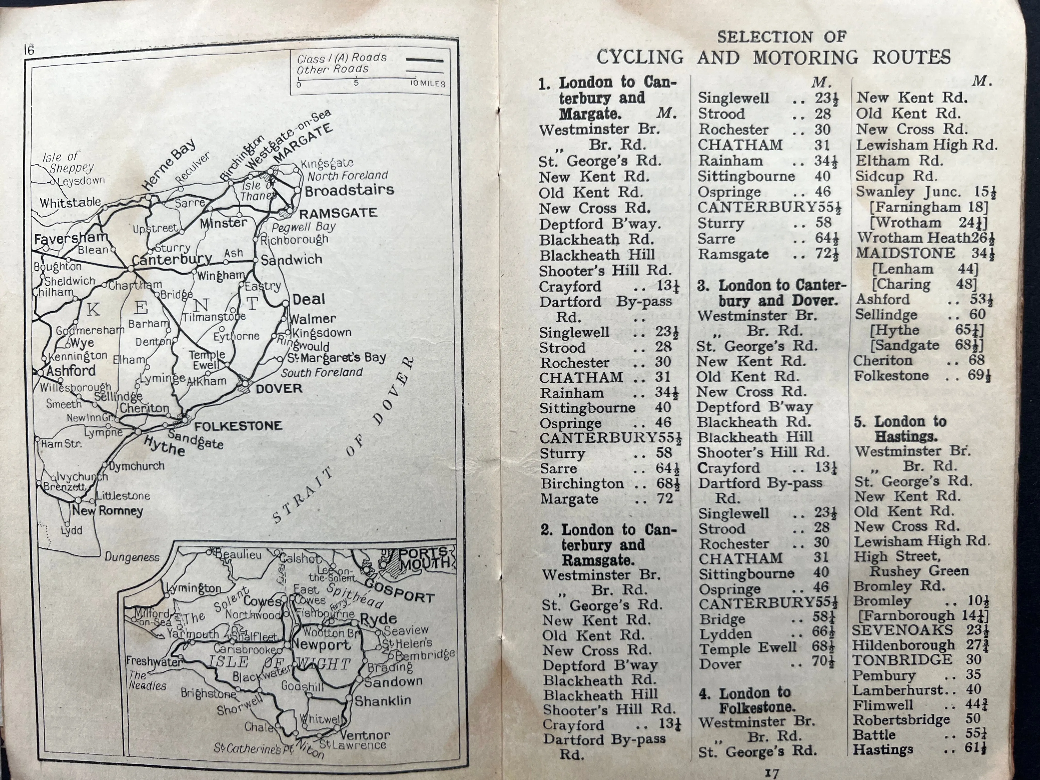 1930s Geographia 100 Miles Round LONDON Road Atlas and Route Guide