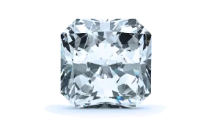 3.24 carat Radiant diamond Excellent cut H color VVS2 clarity