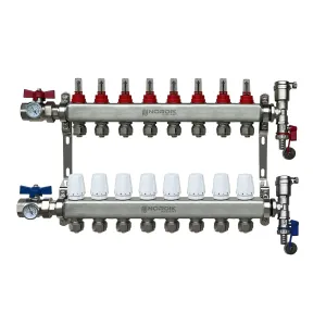 8-loops Stainless Steel Manifold