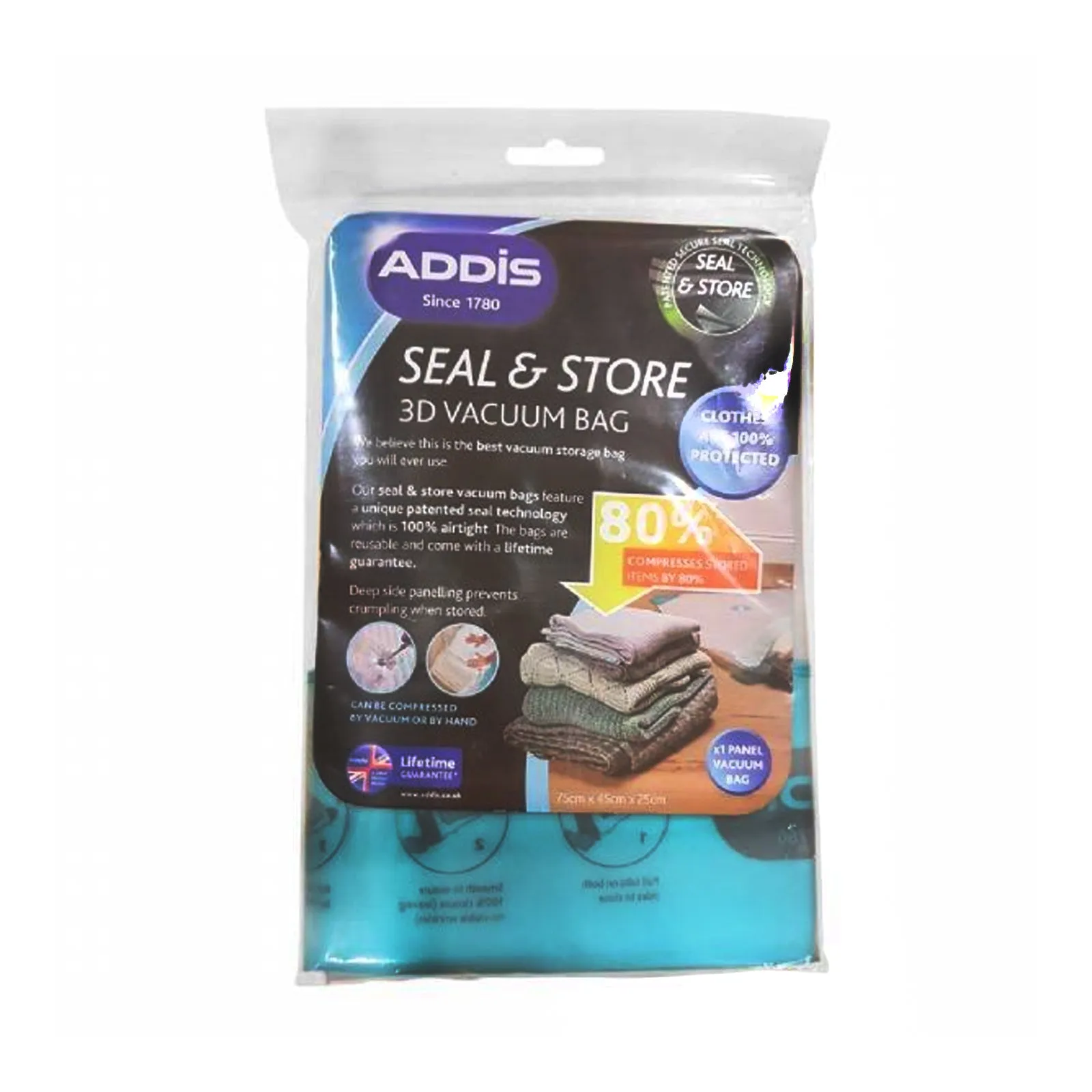 Addis Travel Storage 3D Vacuum Bag