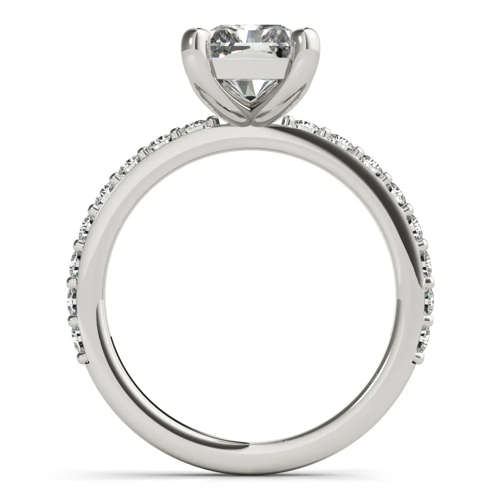 Allegra Radiant Cut Diamond Engagement Ring Setting