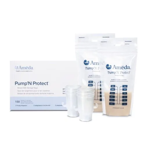 Ameda Pump 'N Protect 6oz Breast Milk Storage Bags