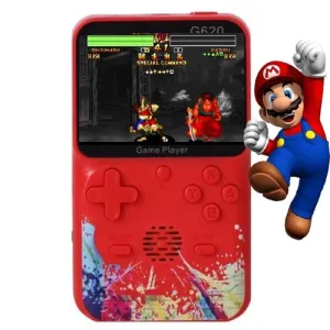 Amisha Gift Gallery Video Game for Kids Console 500 In1 Classic Games and 3 Inch Screen for TV Bliss Comes with Classic Games Like Contra 1 Contra Force Super Mario Bros Street Fighter