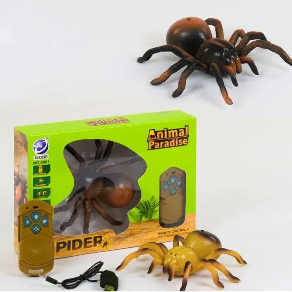 ANIMAL PARADISE CREEPY REMOTE CONTROL SPIDER