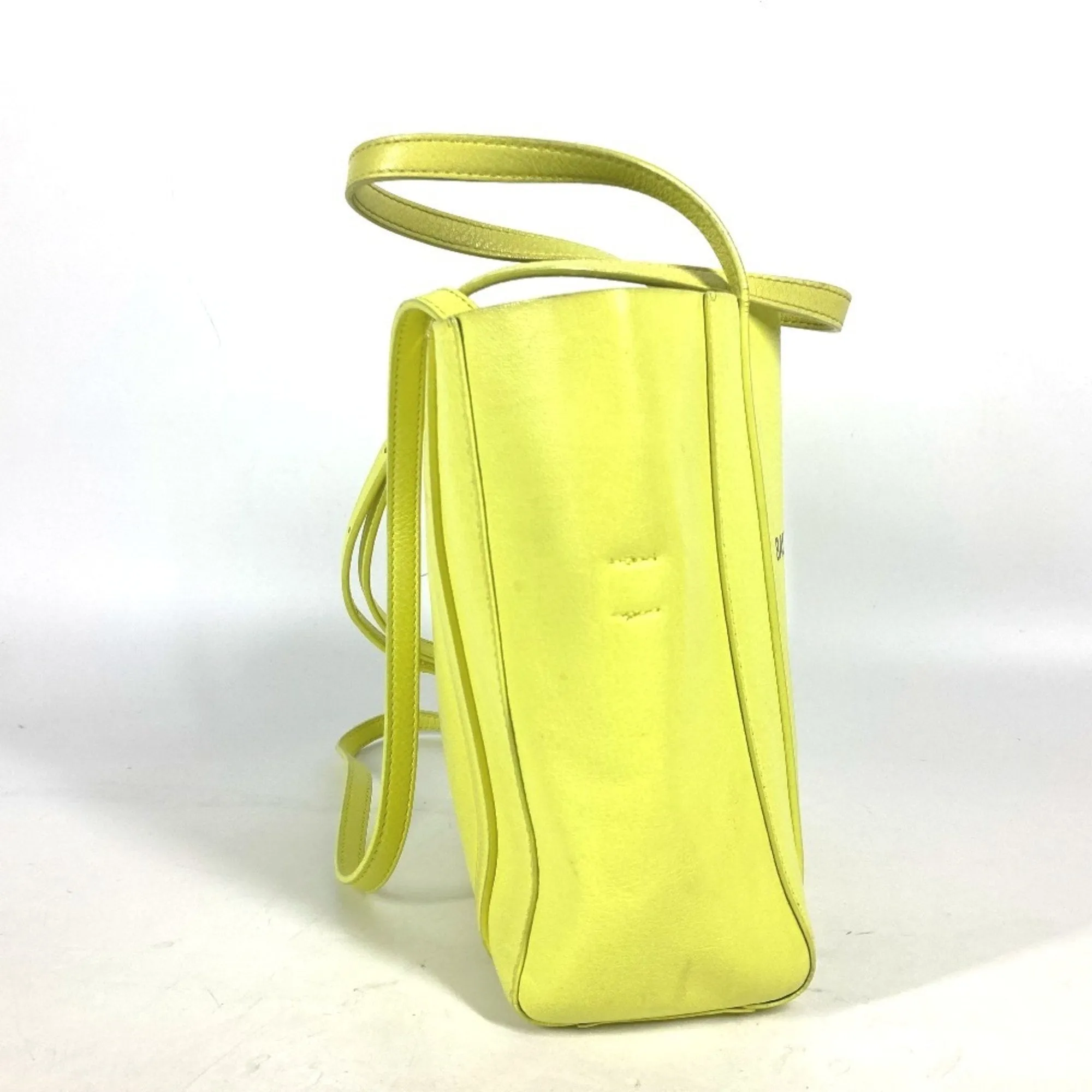 Balenciaga Everyday Yellow Leather Bag