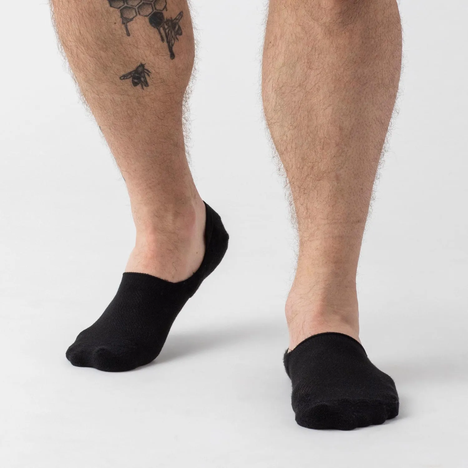 Black Never Show Socks 6-Pack