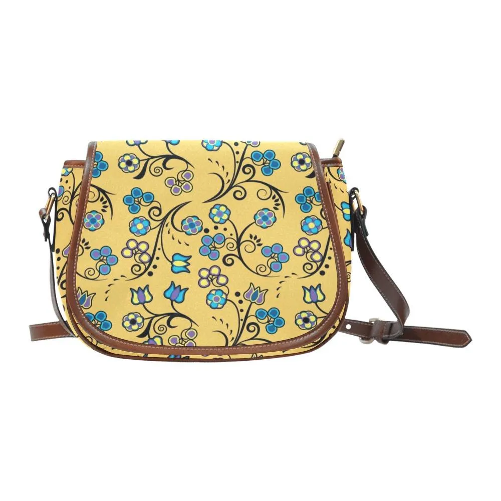 Blue Trio Tuscan Saddle Bag/Small