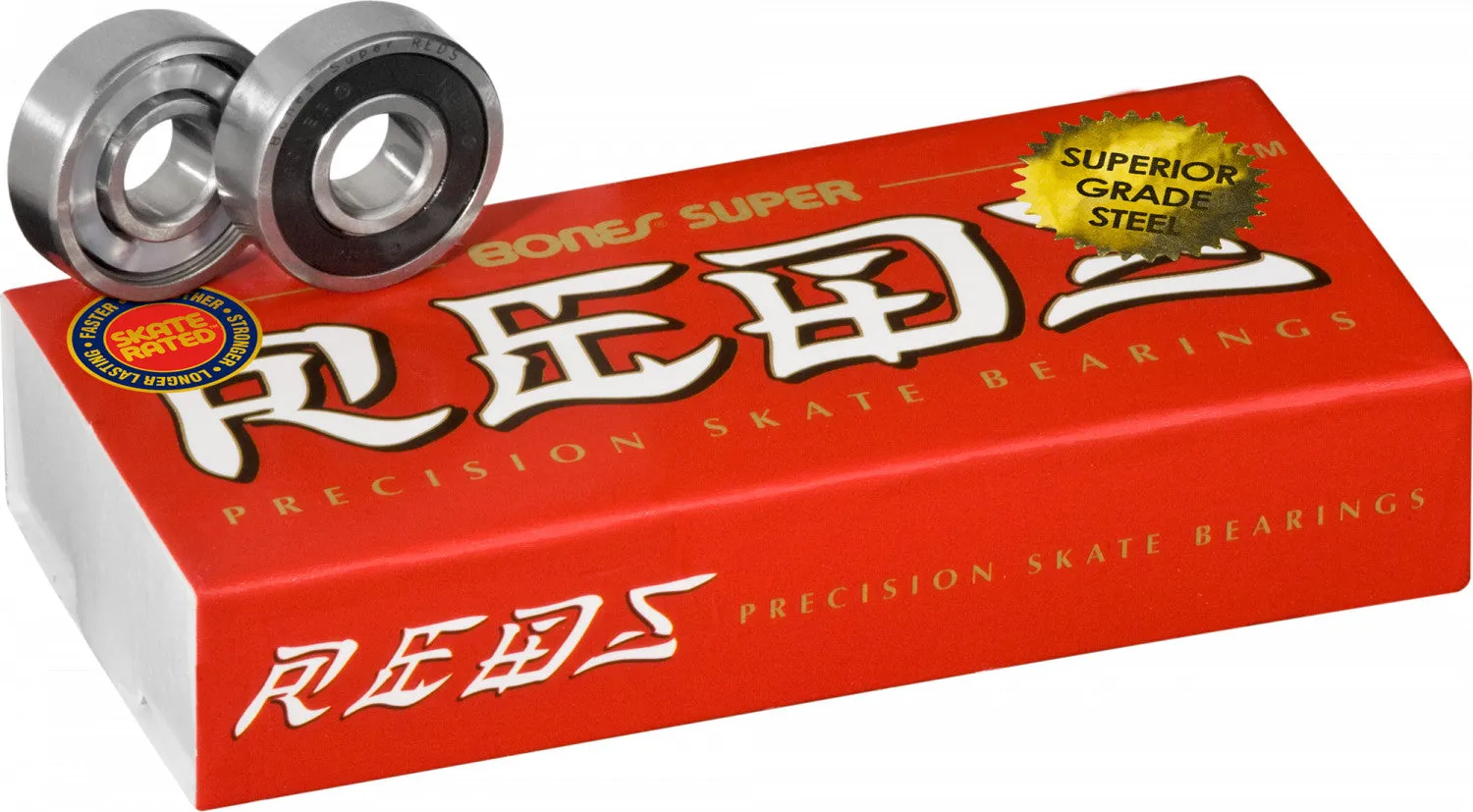 Bones Super Reds 8mm Bearings