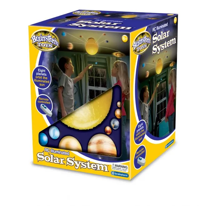 Brainstorm Toys Remote Control Illuminated Solar System