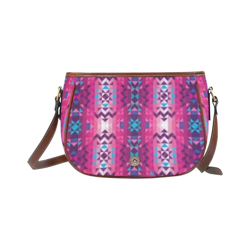 Bright Wave Saddle Bag/Small