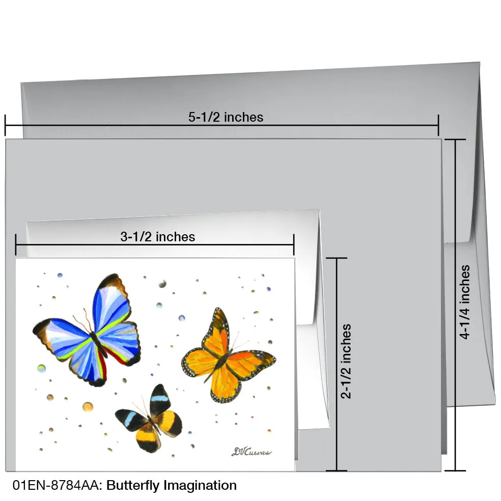 Butterfly Imagination, Greeting Card (8784AA)