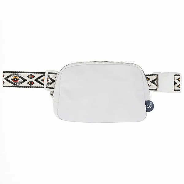 CC Aztec Strap Fanny Pack - Authentic C.C Brand