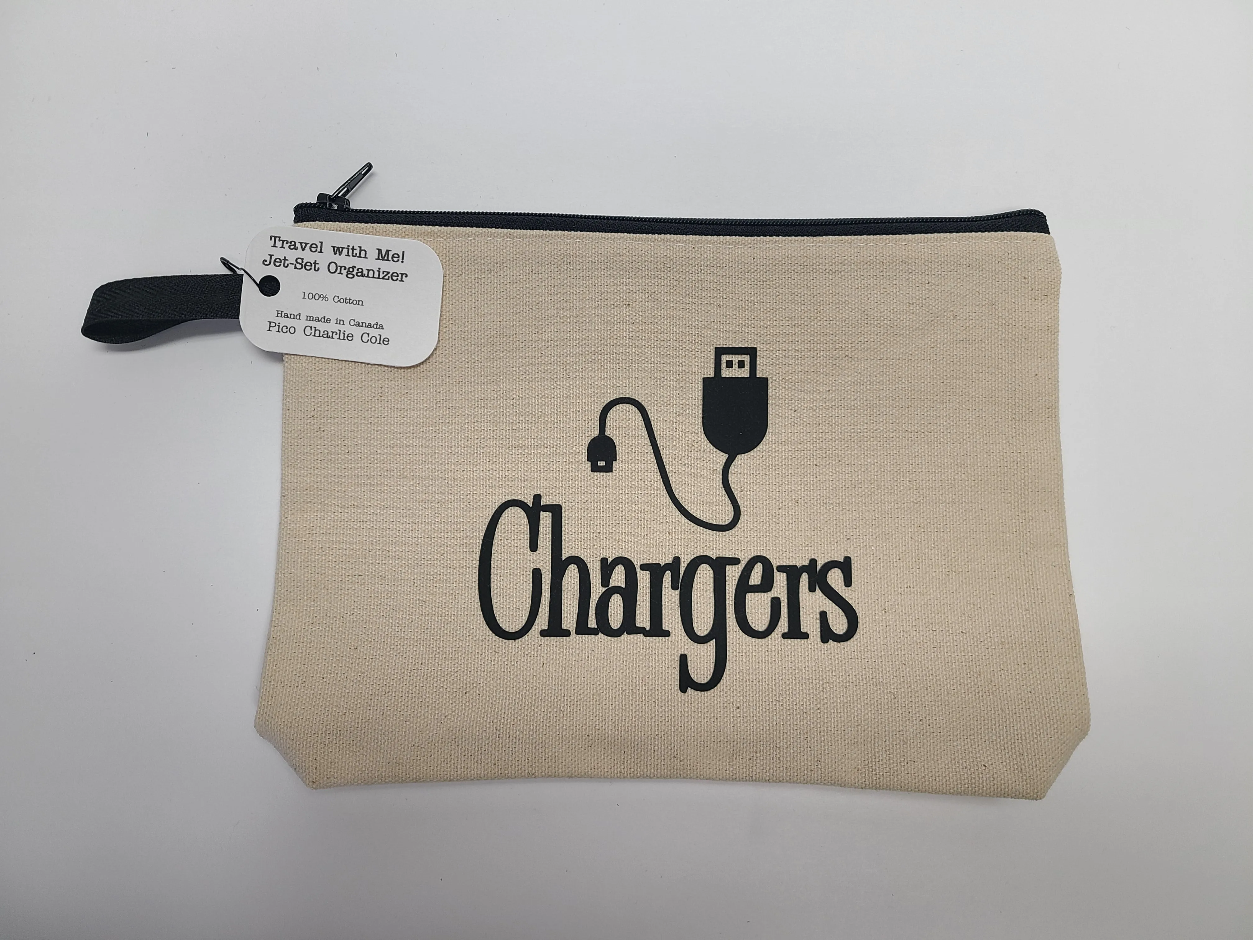 Chargers small Travel Bag