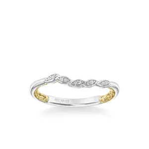 Charnelle Lyric Collection Classic Diamond Floral Wedding Band