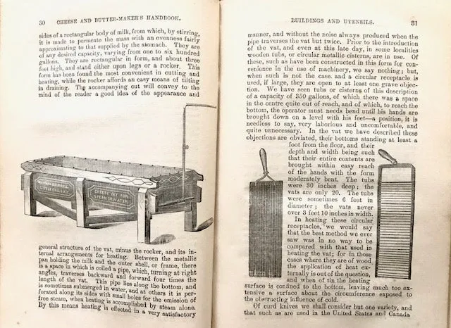 (Cheese & Butter) Harris, J.B. The Cheese and Butter Maker's Handbook: A Practical Treatise on the Arts of Cheese and Butter Making. 