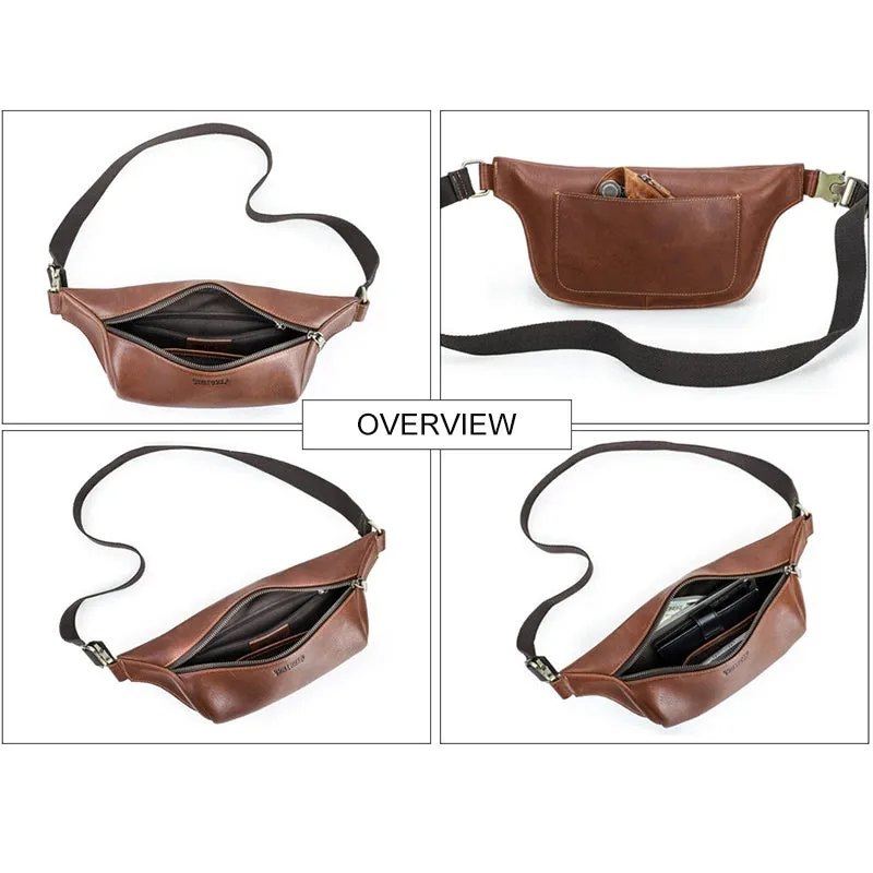 Chic Elegance Leather Fanny Pack