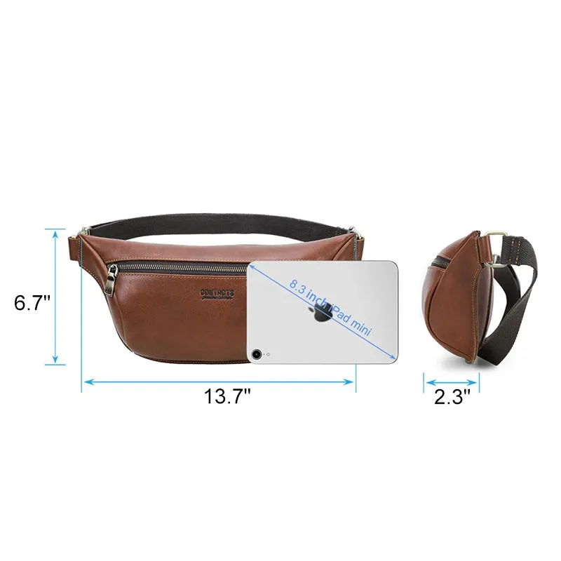 Chic Elegance Leather Fanny Pack