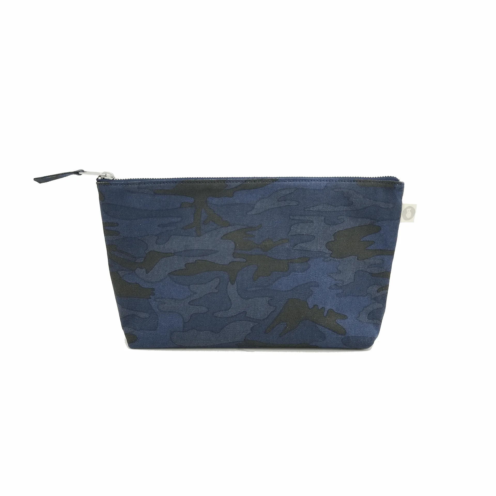 Clutch Bag: Dark Blue Camouflage