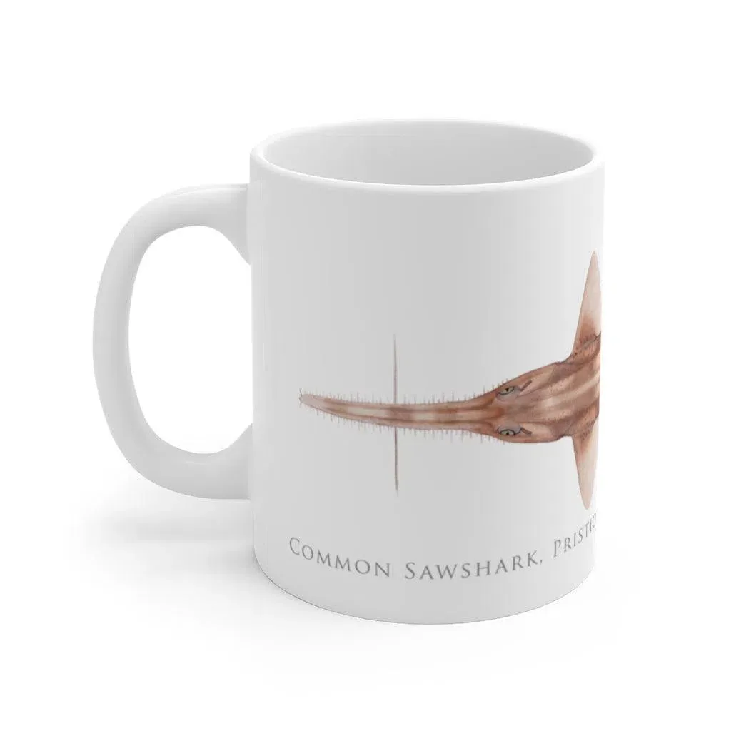 Common Sawshark mug