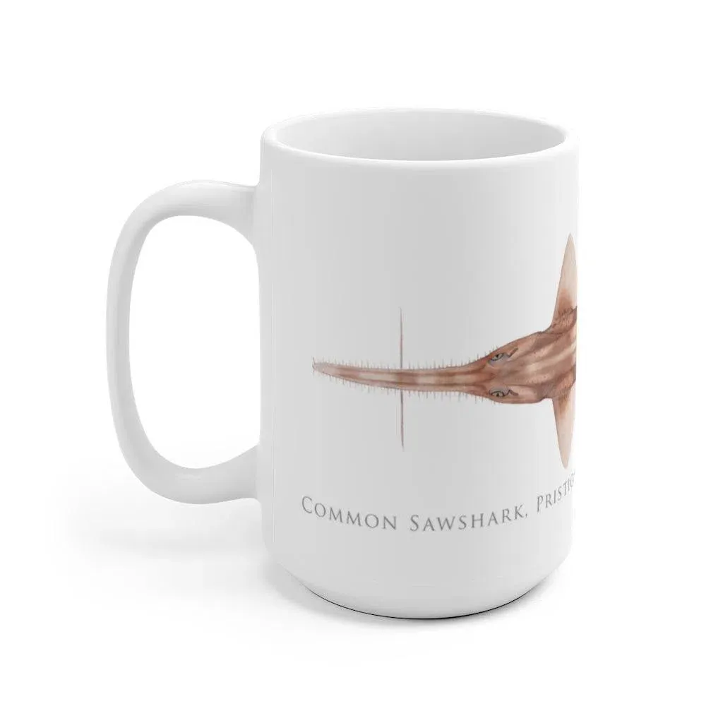 Common Sawshark mug