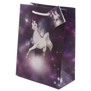 Cosmic Unicorn Design Gift Bag - Medium