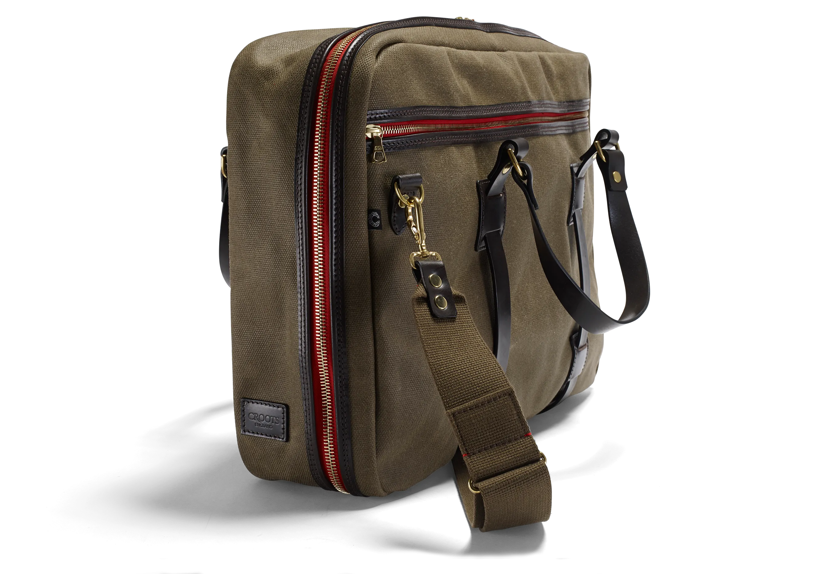 Croots Vintage Canvas Flight Bag