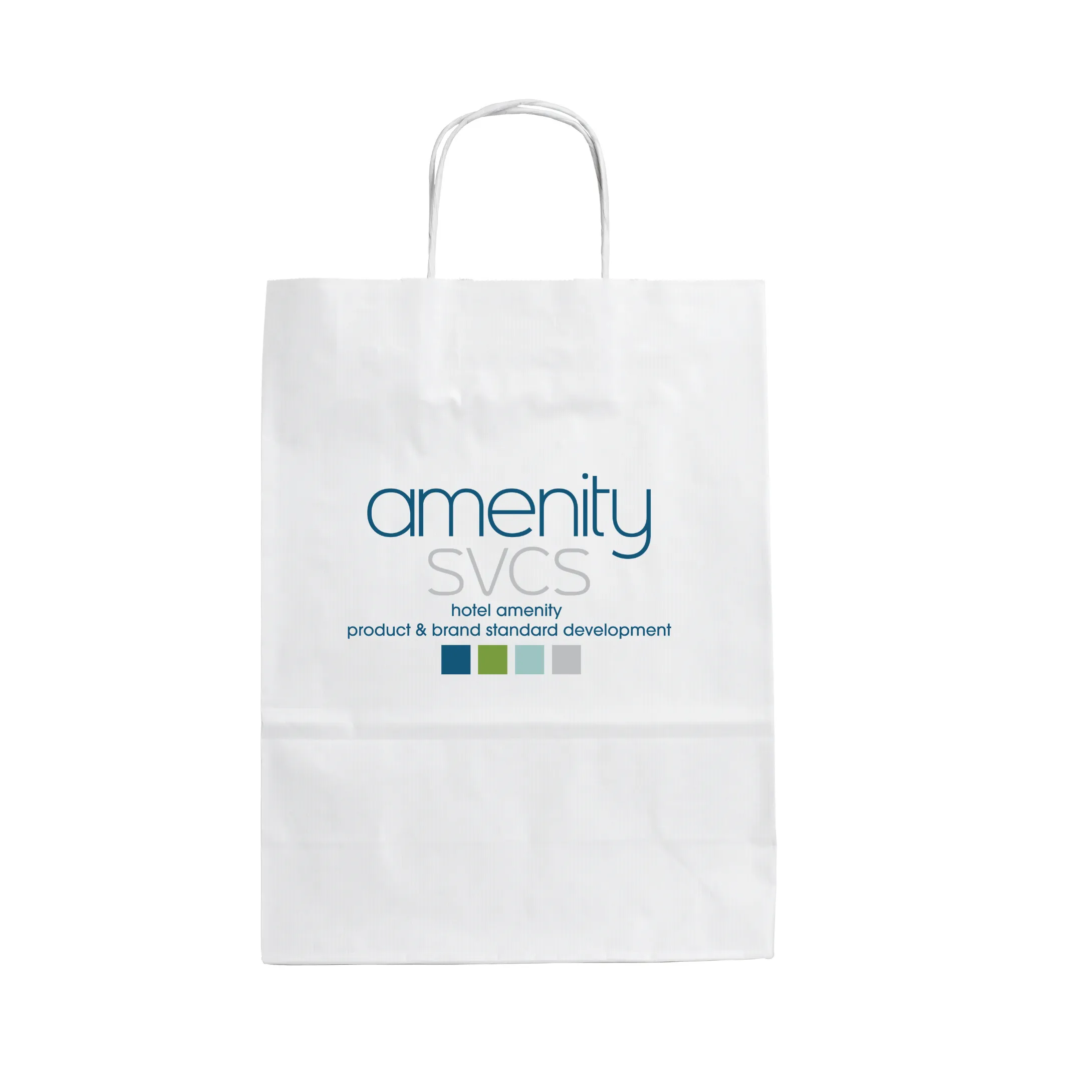 Custom Branded Recycled Paper Pet Welcome Bag