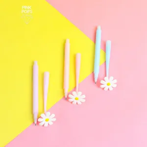 Cute Daisy Gel Pens