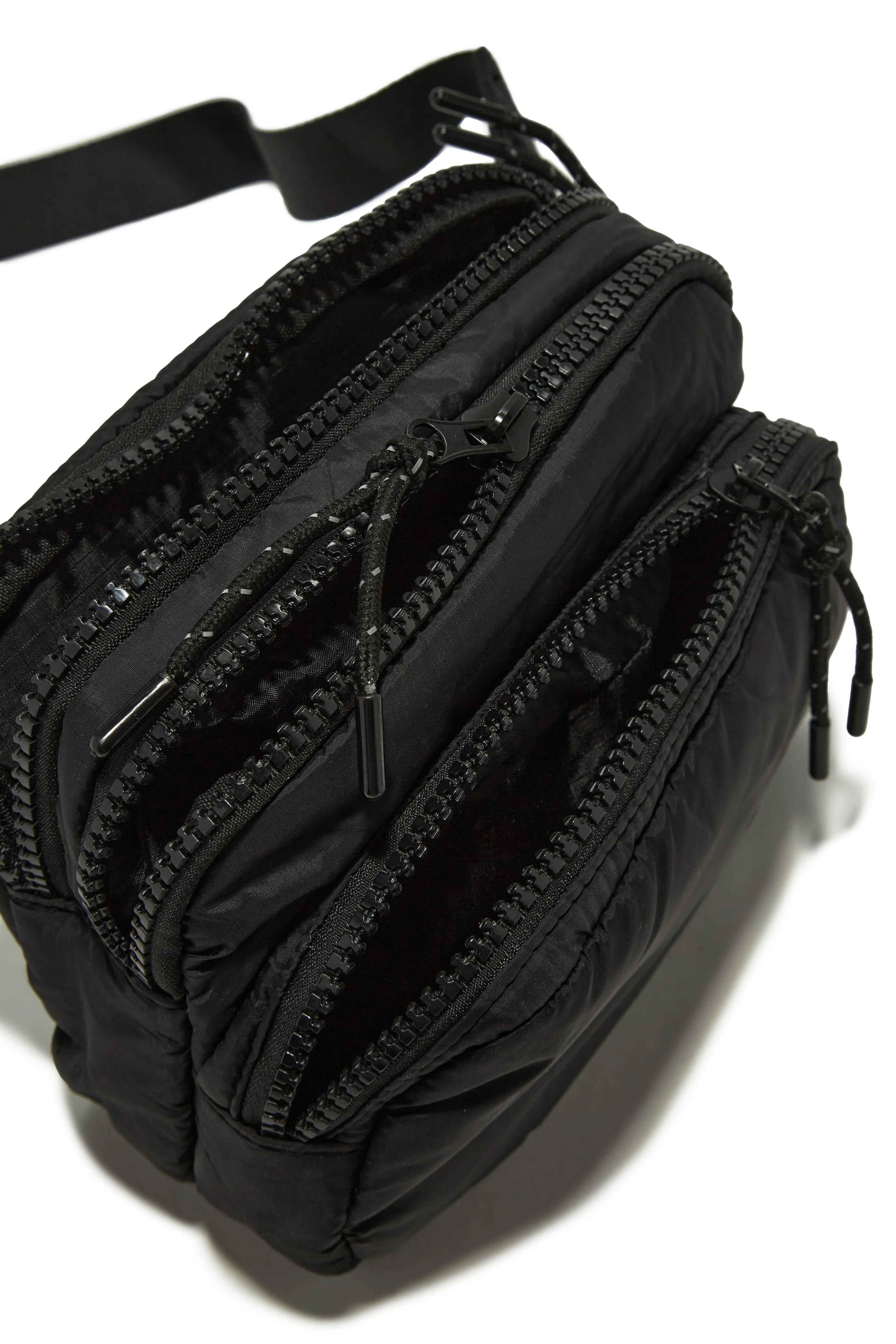 Daily Moves Nylon Fanny Pack - Black