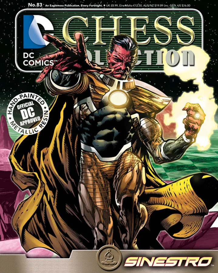 DC Superhero Chess Figurine Magazine Collection - #83 Sinestro