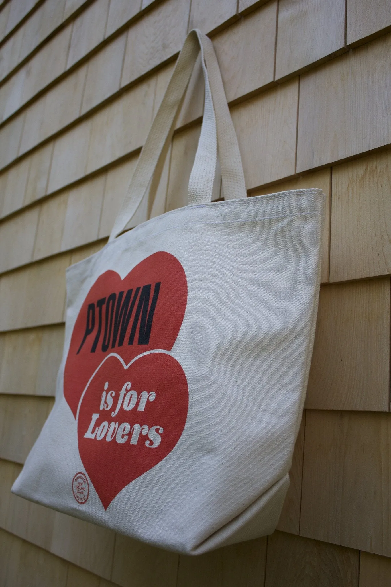 Diamonds and Rust "PTown is for Lovers" Tote Bag