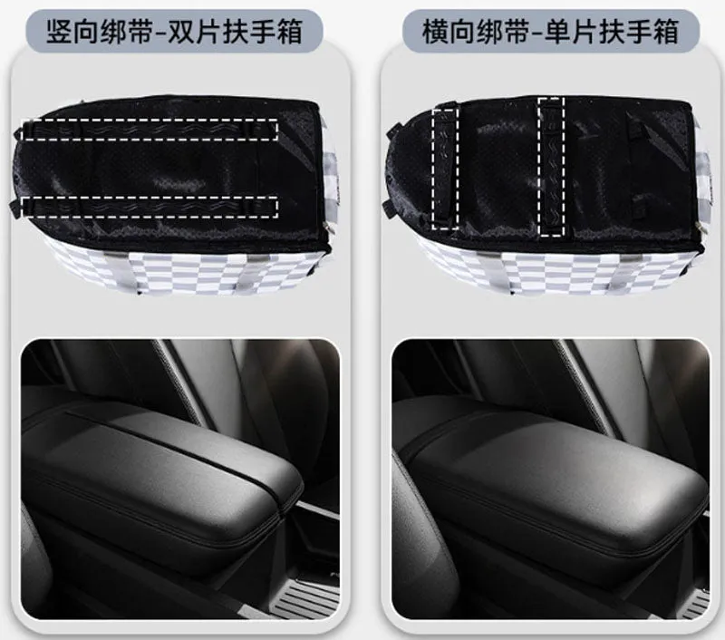 Dog Outing Fashion Plaid Central Control Car Nest Cat Car Seat Outing Bag Pet Dog Nest