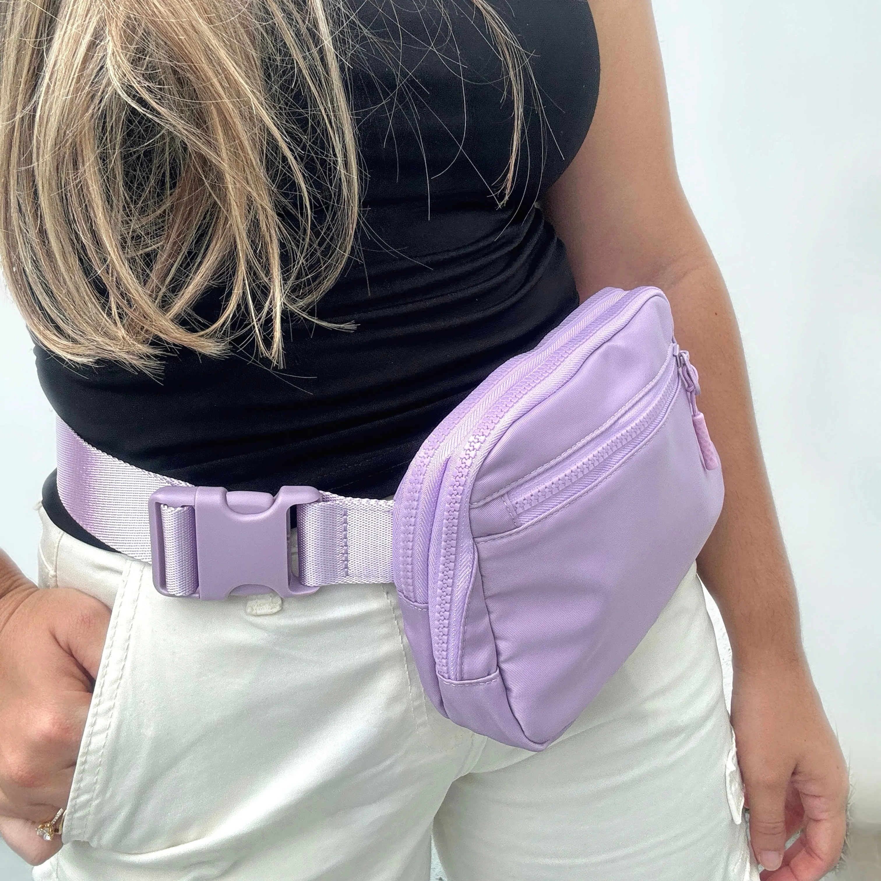 Double Pocket Waist Fanny Pack  -Waterproof