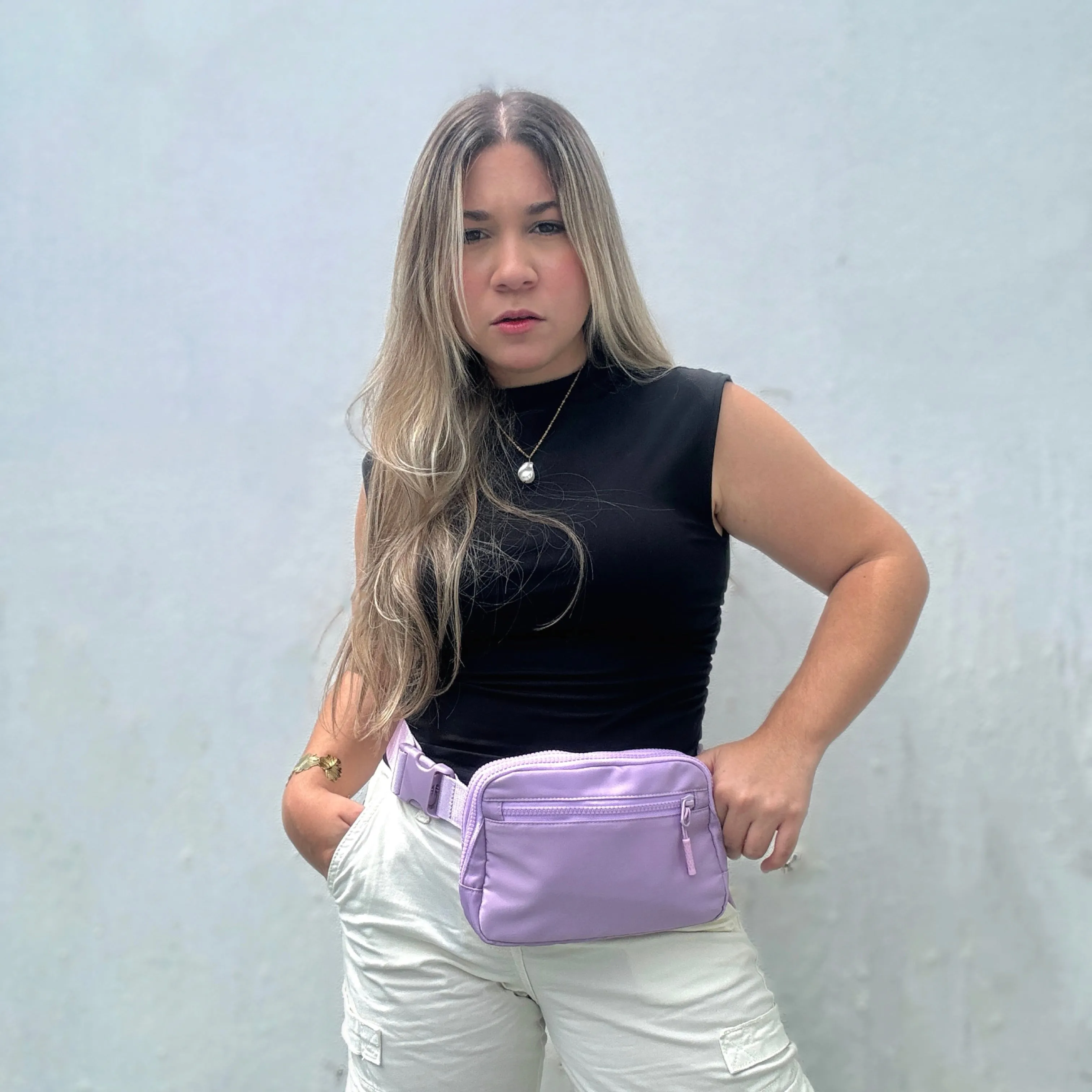 Double Pocket Waist Fanny Pack  -Waterproof