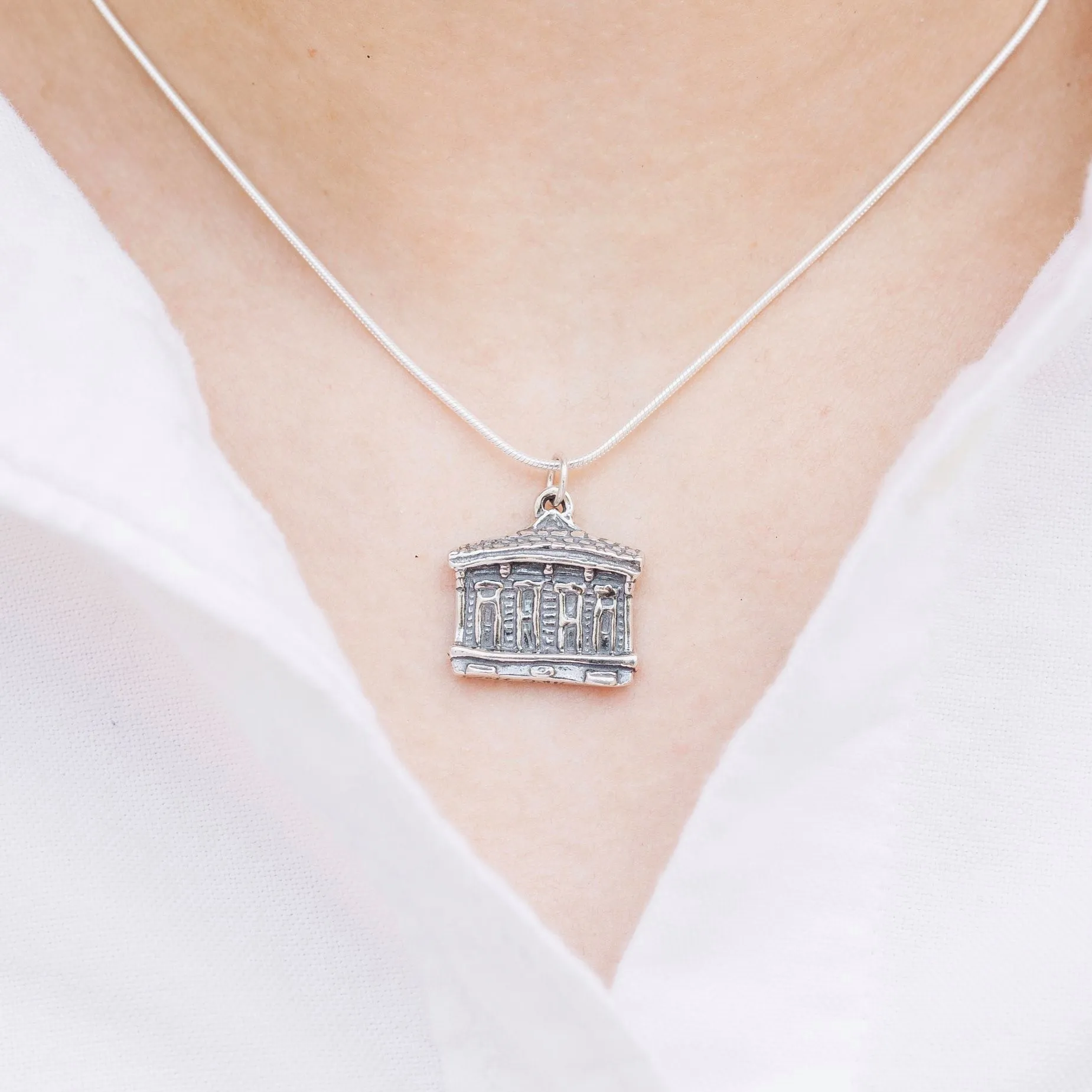 Double Shotgun House Pendant