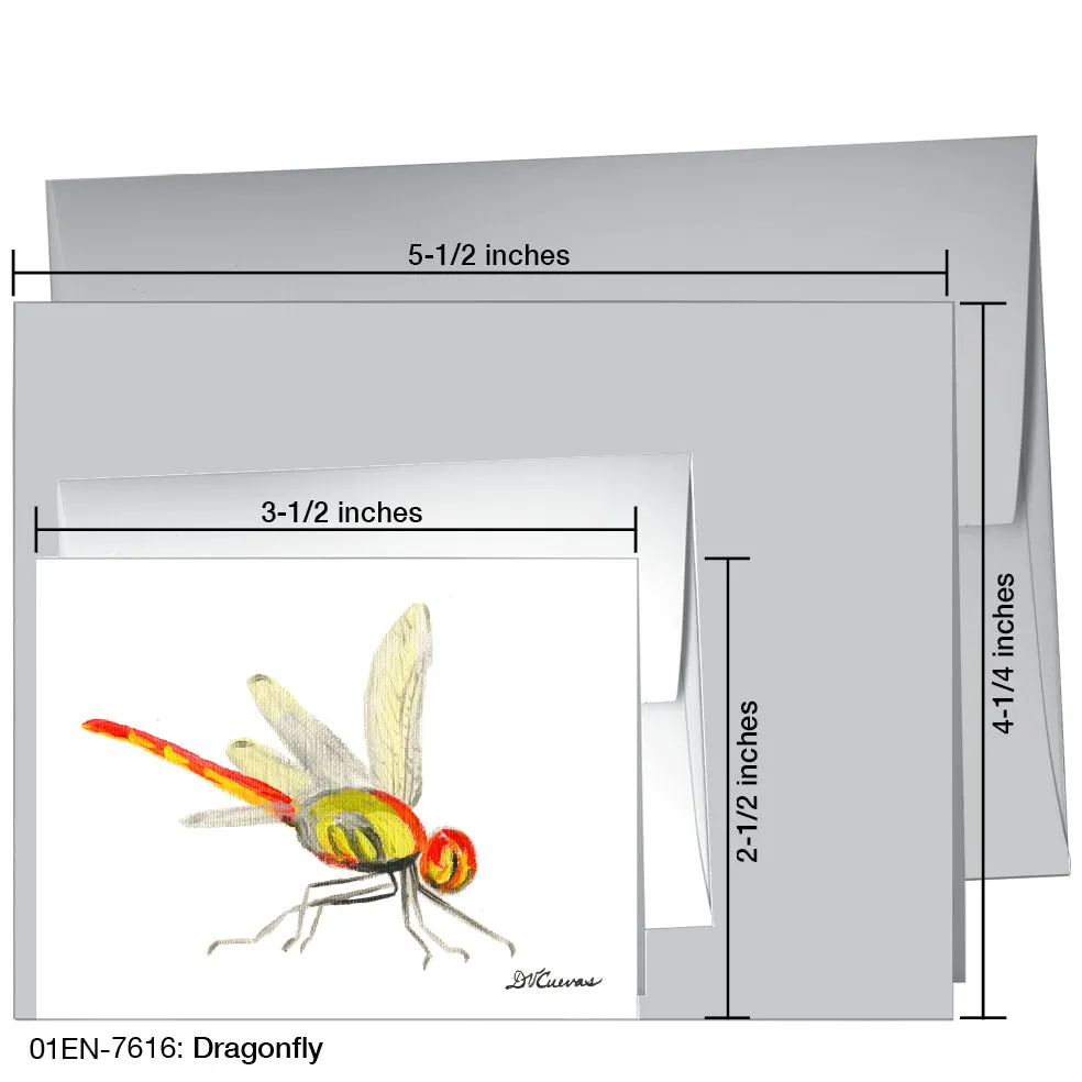 Dragonfly, Greeting Card (7616)