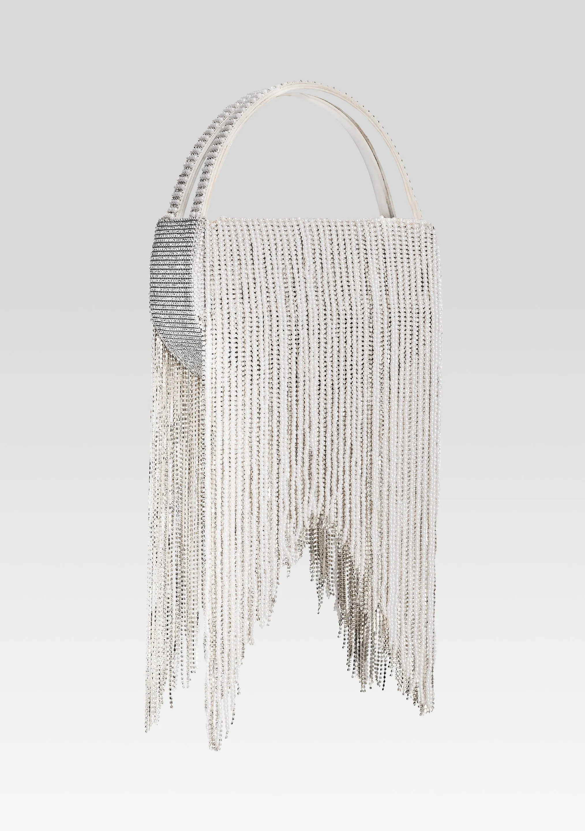 Estel Medium Pearl Fringe Bag