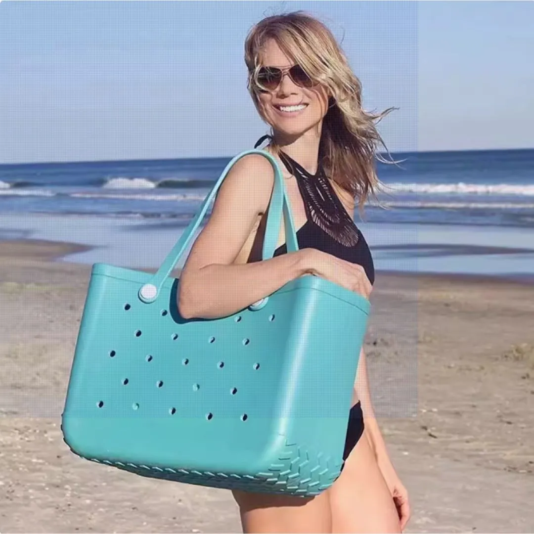 EVA Waterproof Beach Bag – Spacious Medium Durable Tote