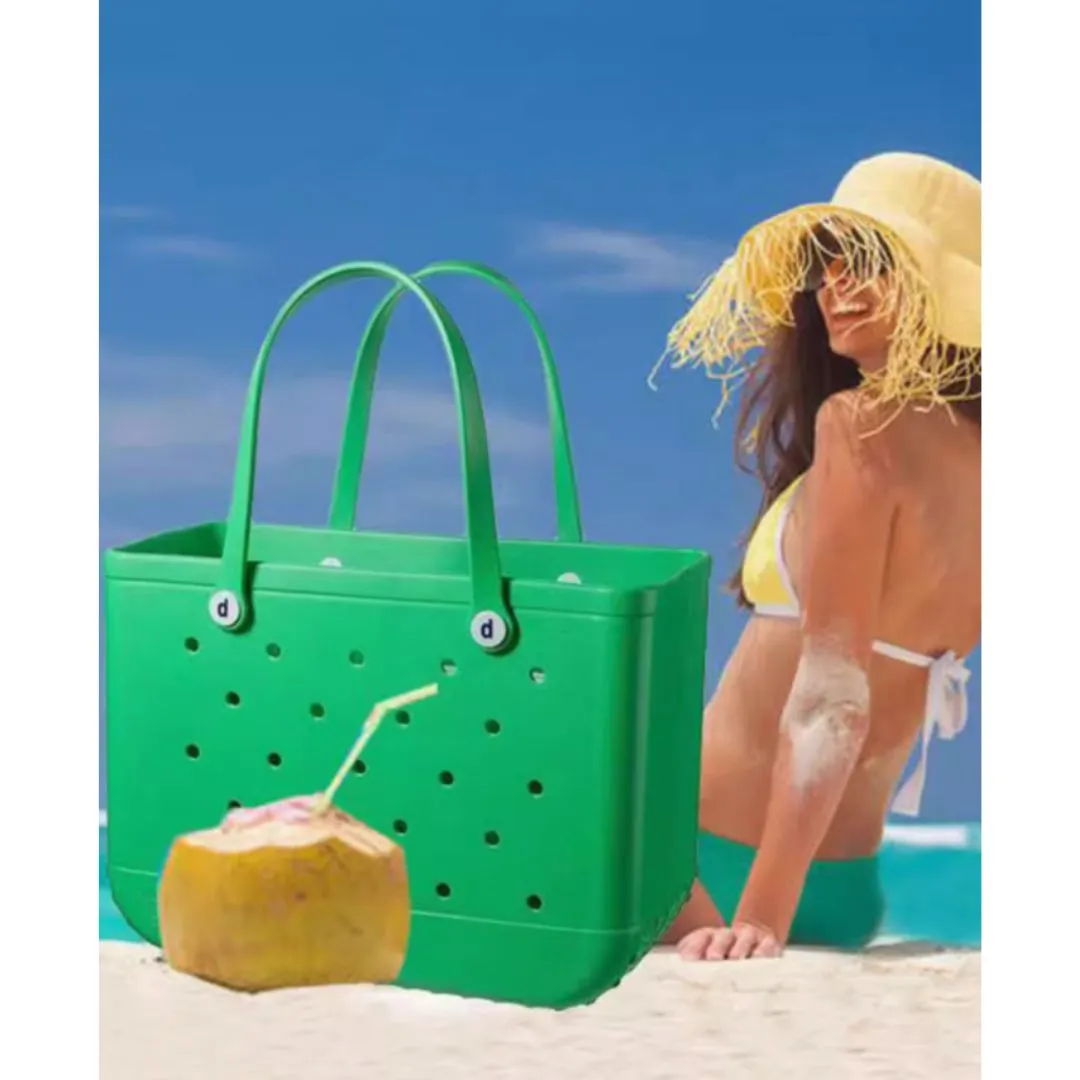 EVA Waterproof Beach Bag – Spacious Medium Durable Tote