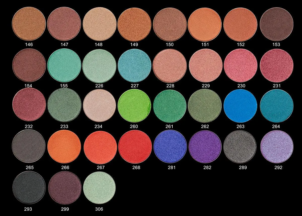 Eyeshadow Sample Pack (All 218 colors)