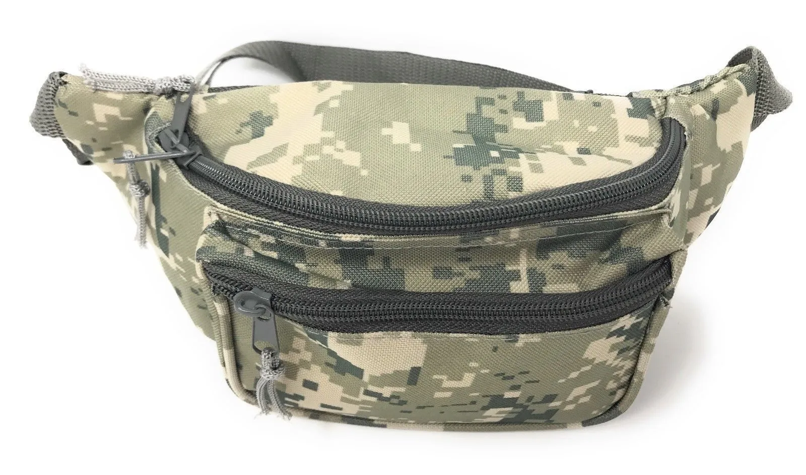 Fanny Pack Purse Travel Money Passport Id Holder Waist Bag Digital Camo Army 42inch, 48inch