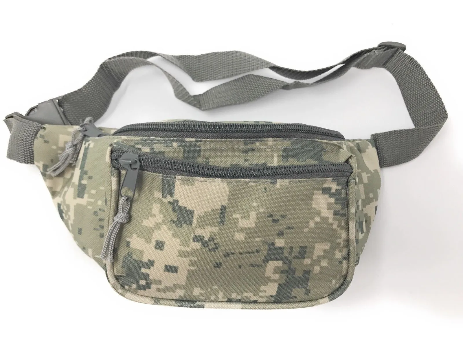 Fanny Pack Purse Travel Money Passport Id Holder Waist Bag Digital Camo Army 42inch, 48inch