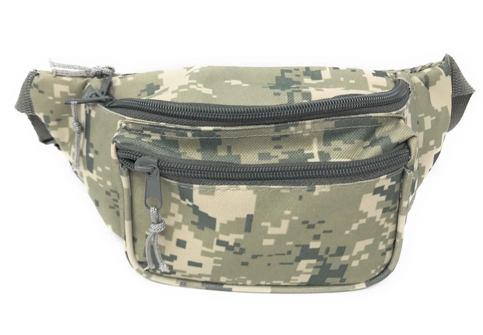 Fanny Pack Purse Travel Money Passport Id Holder Waist Bag Digital Camo Army 42inch, 48inch