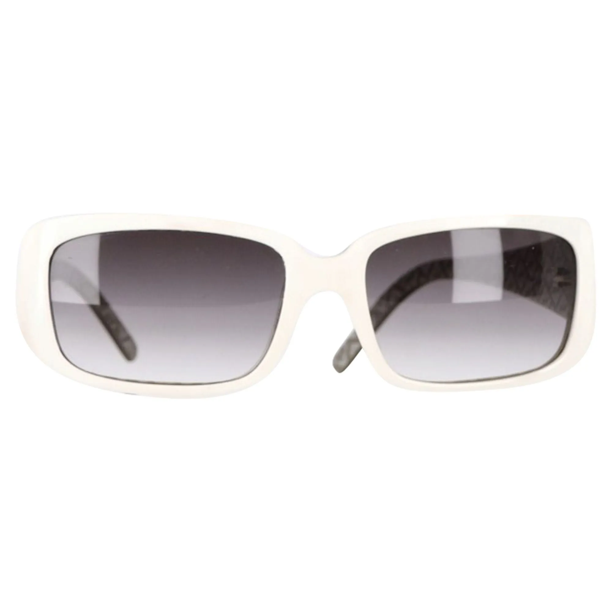 Fendi Rectangle Sunglasses in White Acetate