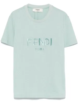 FENDI ROMA COTTON T-SHIRT